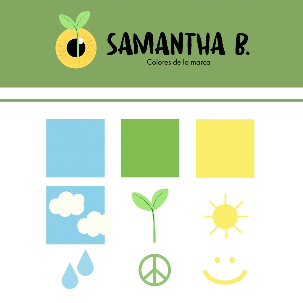 Samantha B. ejemplo de psicología del color