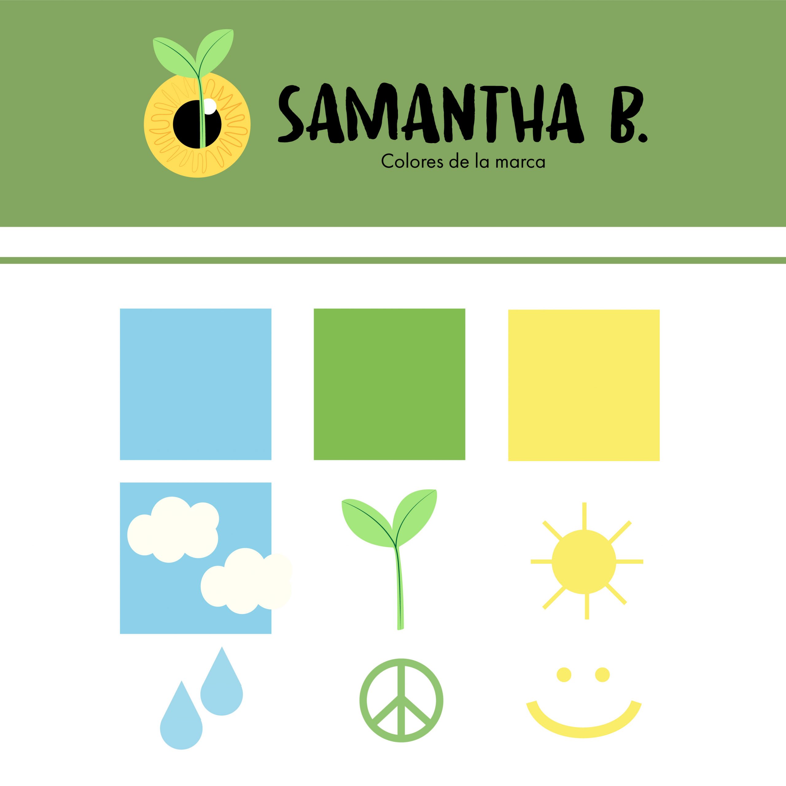 Samantha B. ejemplo de psicología del color