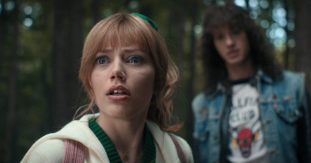 Eddie y Grissy, personajes de la temporada 4 parte 1 de Stranger Things